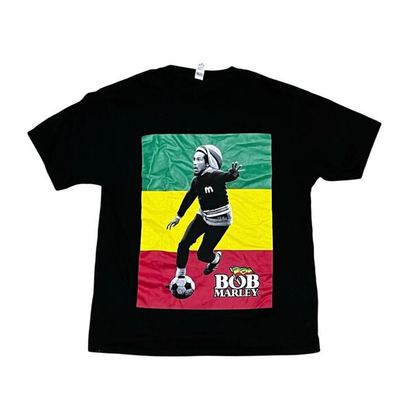 Bob Marley Black Men’s T-Shirt Size Medium - Picture 1 of 5